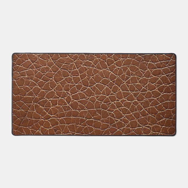 Motif à effet de cuir marron (Recto)