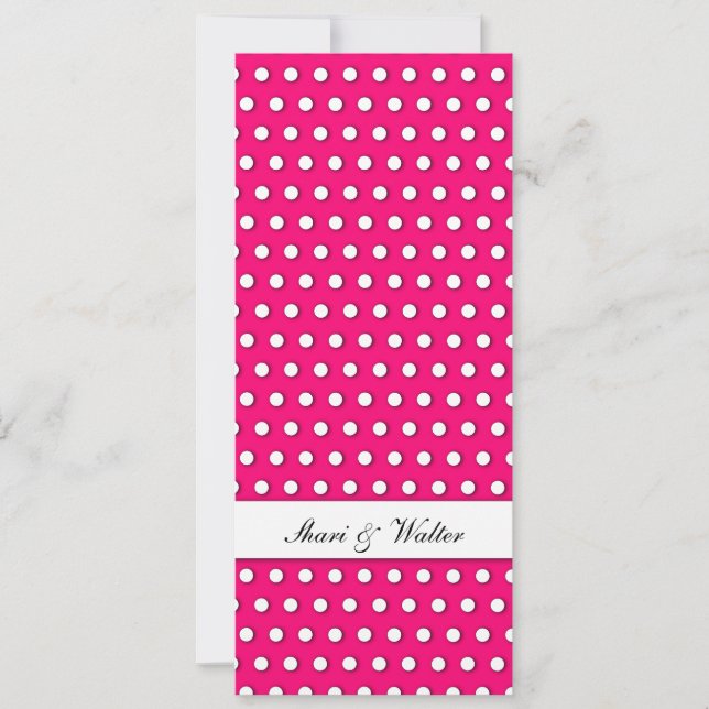 Motif à pois blancs croquants (Devant)