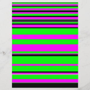 Motif à rayures couleur noir rose chaud