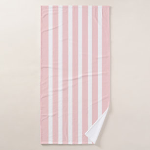 Motif à rayures rose et blanc
