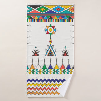 Motif à répétition géométrique décoratif inspiré d