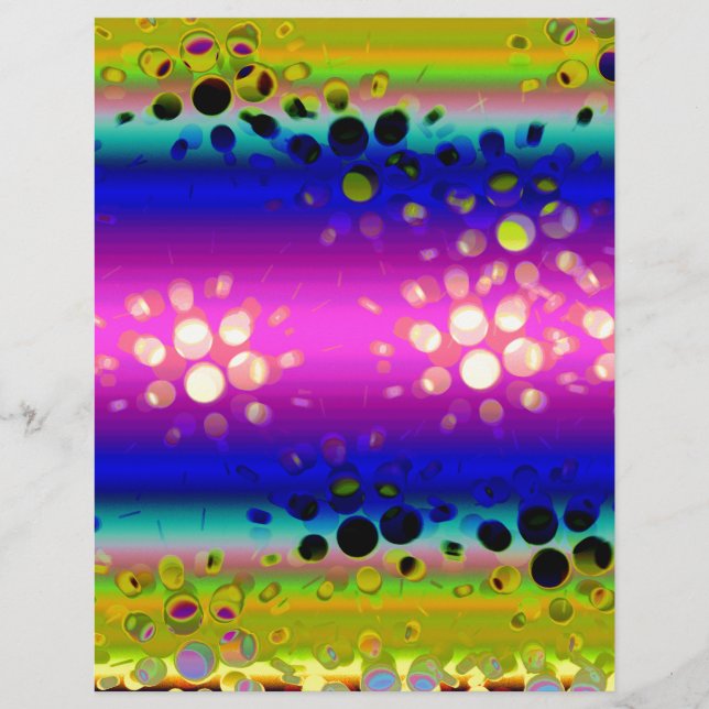 Motif Abstrait coloré (Devant)