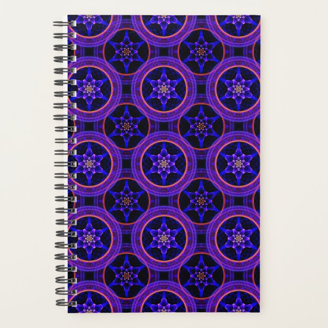 Motif abstrait élégant boho moderne floral #505 (Devant)