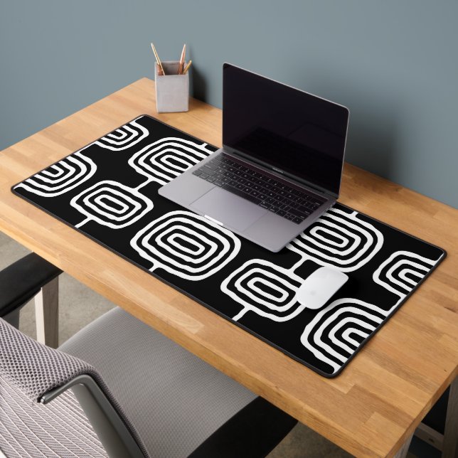 Motif Abstrait moderne du milieu du siècle (Bureau 2)