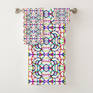 Motif Abstrait multicolore 