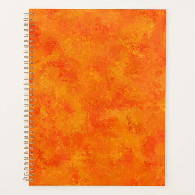 Motif Abstrait orange (Devant)