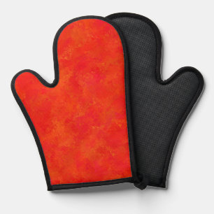 Motif Abstrait Orange Rouge