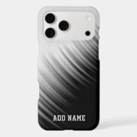 Motif Abstrait rayé noir et blanc