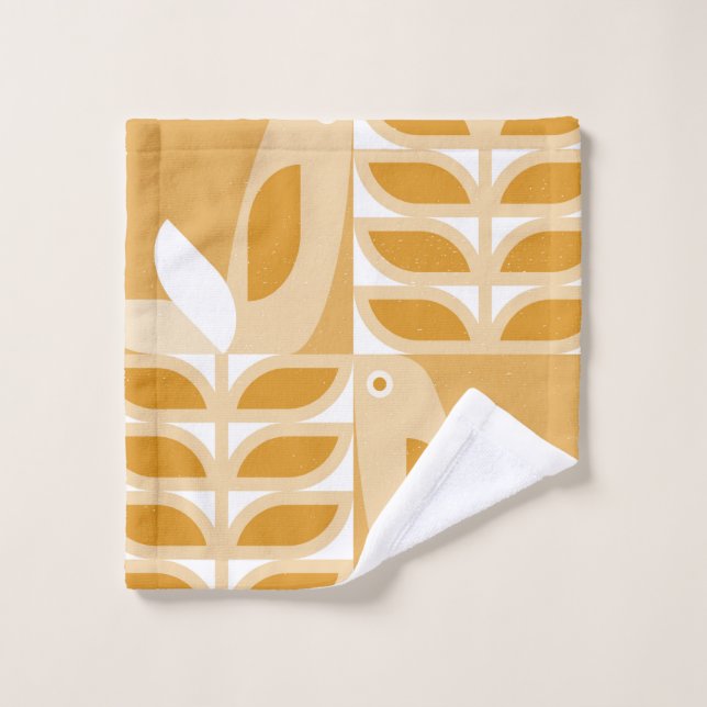 Motif Abstrait rétro-géométrique sans couture (Gant de toilette)