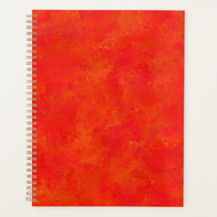 Motif Abstrait rouge orange