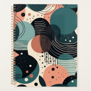 Motif Abstrait sans fil minimal - géométrique (8)