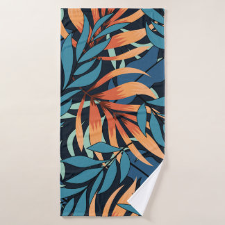 motif Abstrait tropical transparent avec pastel pl