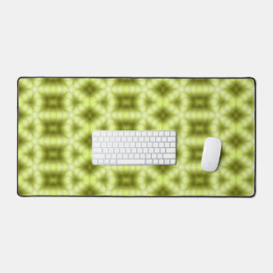 Motif abstrait vert néon