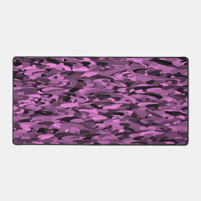 Motif Abstrait Violet Noir (Recto)