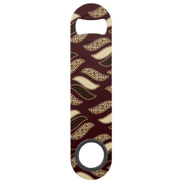 Motif africain de peau de guépard (Devant)