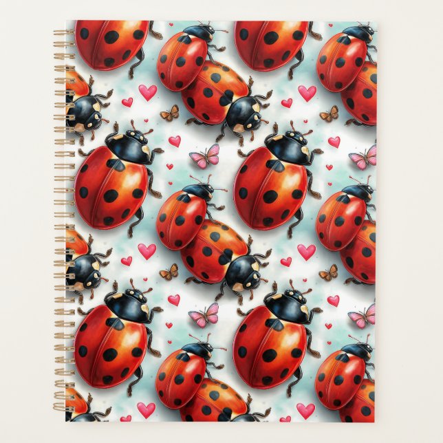 Motif Amour de Coccinelle pour la Saint-Valentin (Devant)