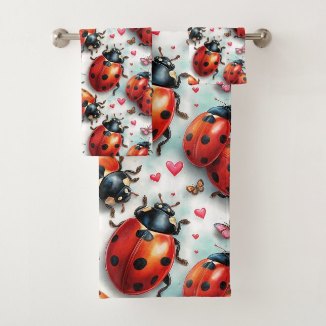 Motif Amour de Ladybug pour la Saint-Valentin (En situation)