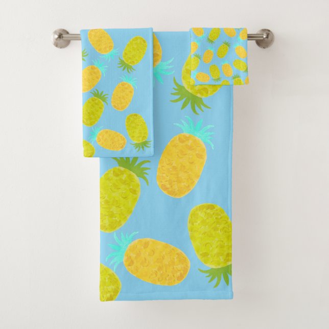 Motif Ananas Océan (En situation)