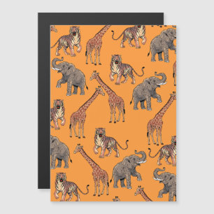 Motif Animal Africain