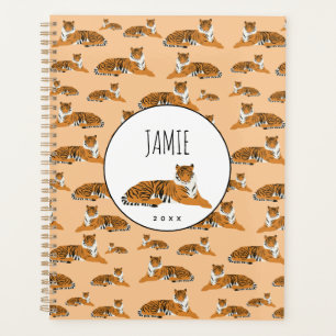 Motif animal de tigre de jungle personnalisé