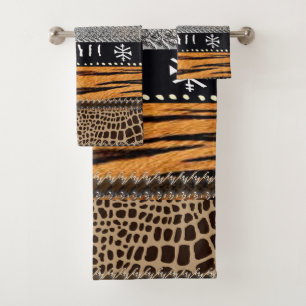 Motif animal géométrique • Tribal moderne 