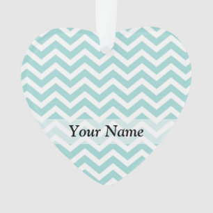 Motif Aqua chevron