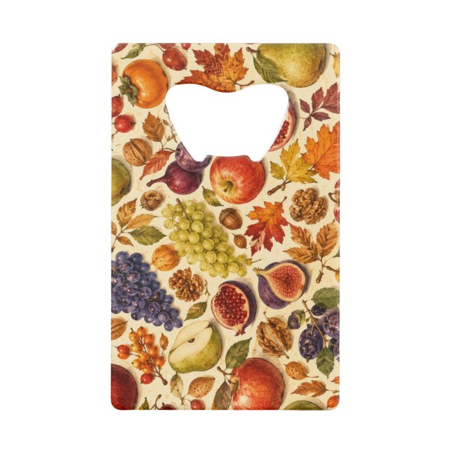 Motif aquarelle de récolte d'automne  (Devant)