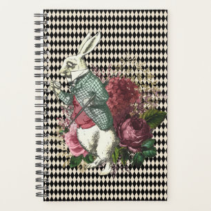 Motif arlequin à lapin d'Alice