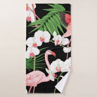 Motif, arrière - plan avec des plantes tropicaux,