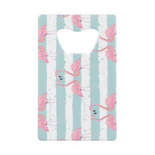 Motif Arrière - plan Exotique Flamant rose rayé