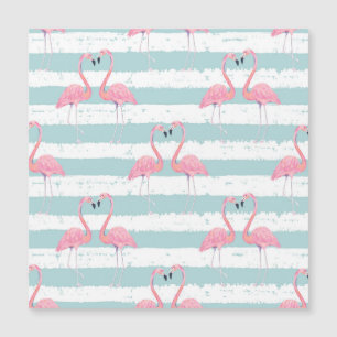 Motif Arrière - plan Exotique Flamant rose rayé