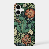 Motif Art nouveau floral de William Morris Compton