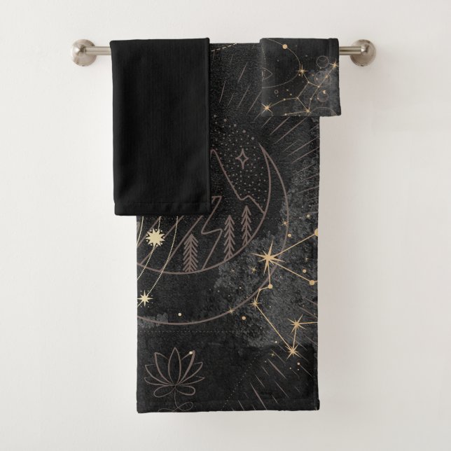 Motif Astrologique Black Gold (En situation)