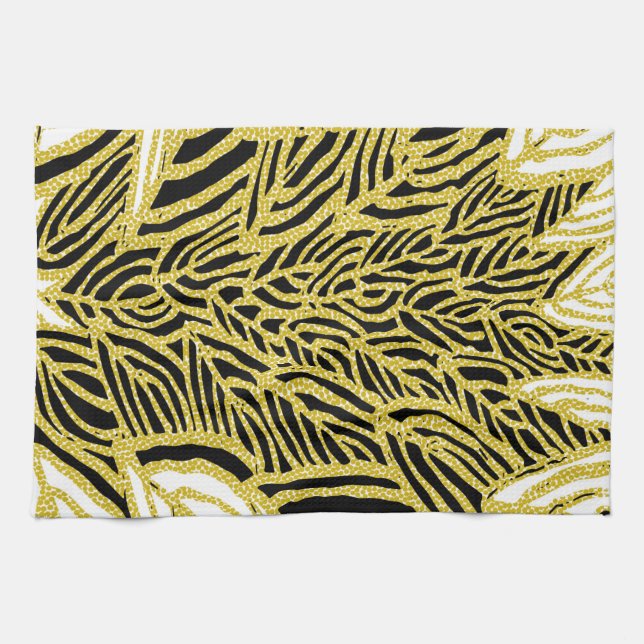 Motif autochtone-14 Serviettes de cuisine (Horizontal)