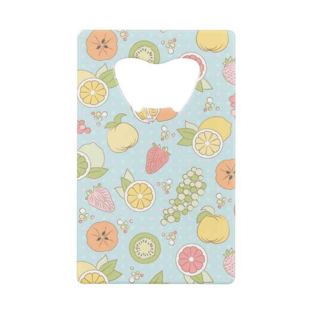 Motif avec des fruits et des baies (Devant)