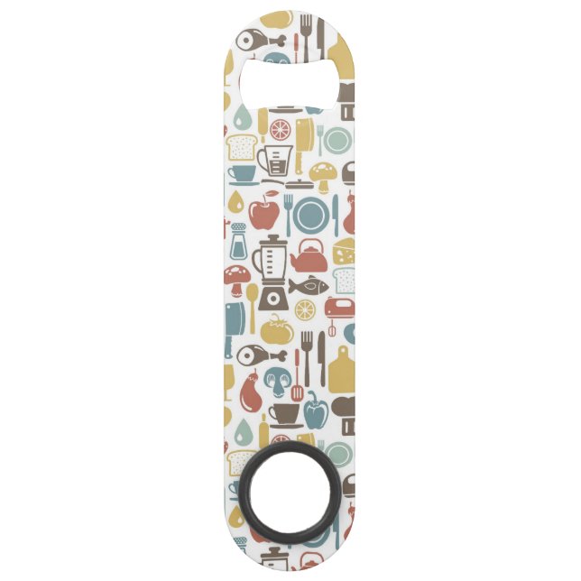 Motif avec des icônes de cuisine (Devant)