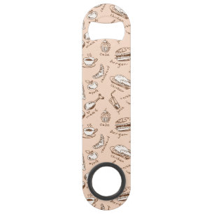 Motif avec la nourriture