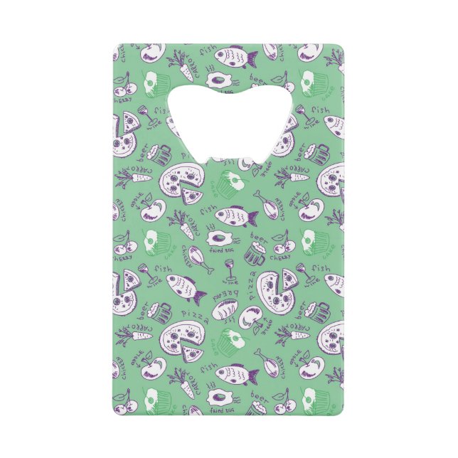 Motif avec la nourriture (Devant)