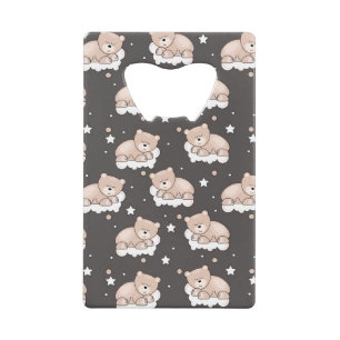 motif avec le petit sommeil d'ours