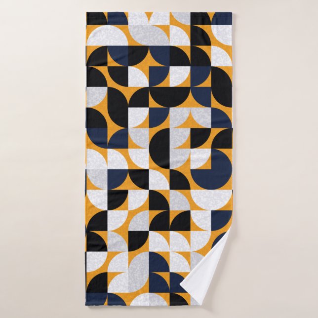 Motif avec triangles de couleur aléatoire Générati (Serviette de bain)