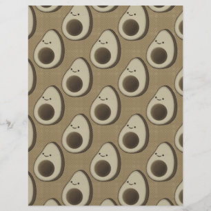 Motif Avocado de style vintage