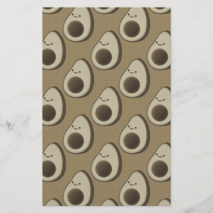 Motif Avocado de style vintage