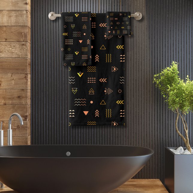 Motif aztèque noir   (Créateur téléchargé)
