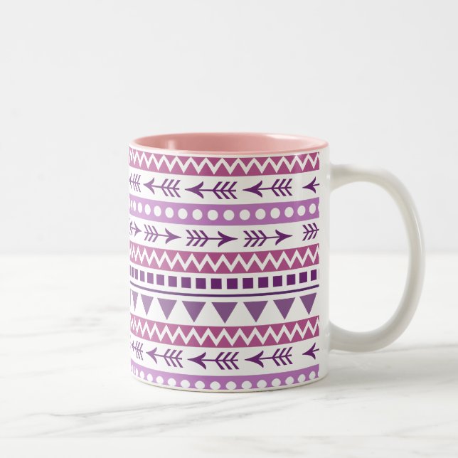 Motif aztèque tasses (Droit)