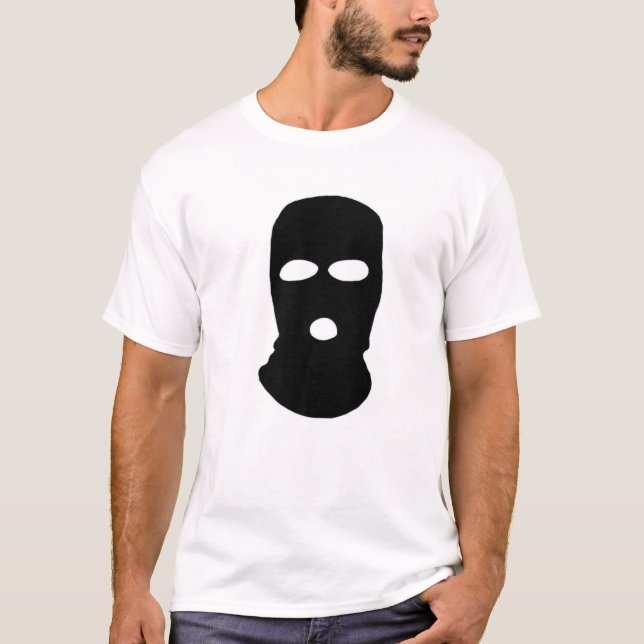 Motif Balaclava, Sweat - shirt à capuche Masque Vi (Devant)