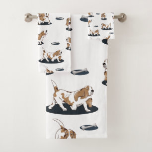 Motif Basset Hound