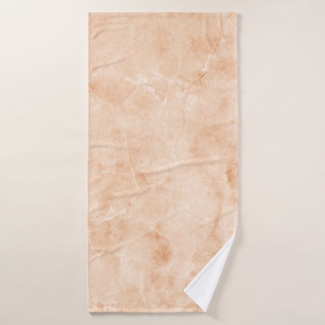 Motif blanc texture marbre (Serviette de bain)