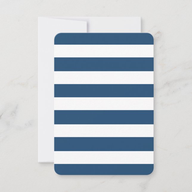 Motif bleu blanc de la marine moderne (Devant)