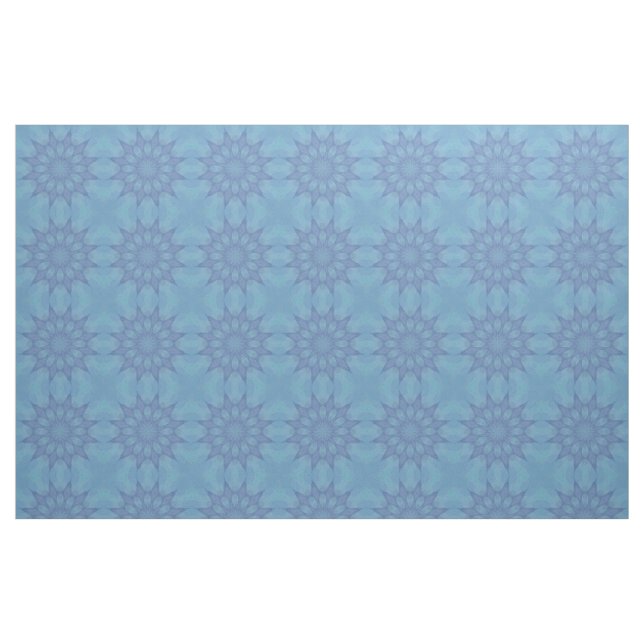 Motif bleu et turquoise 2 - Tissu (Fat Quarter)