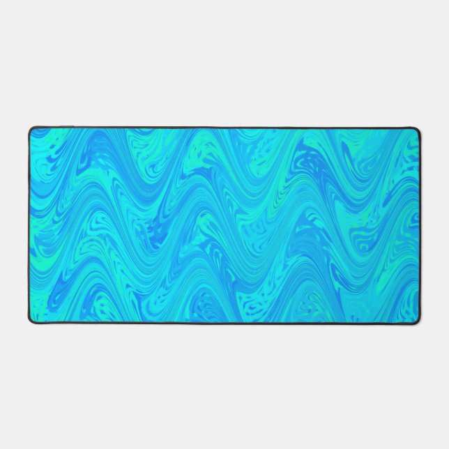 Motif bleu marbling (Recto)